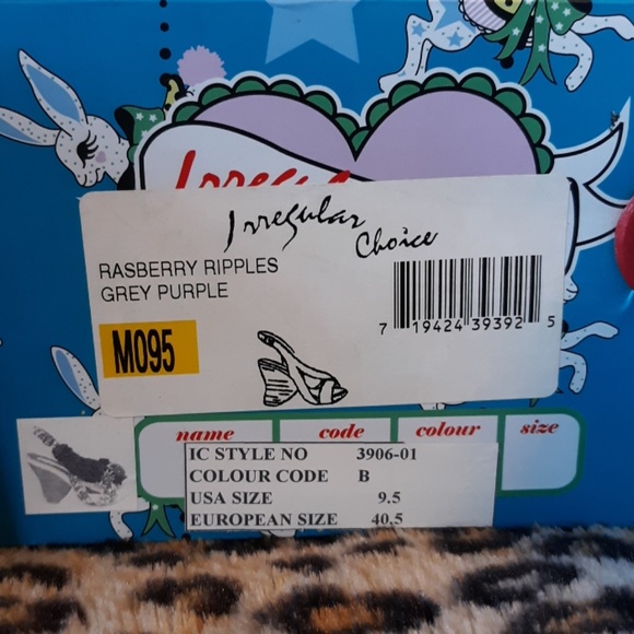 Irregular Choice Raspberry Ripples - Picture 6 of 6